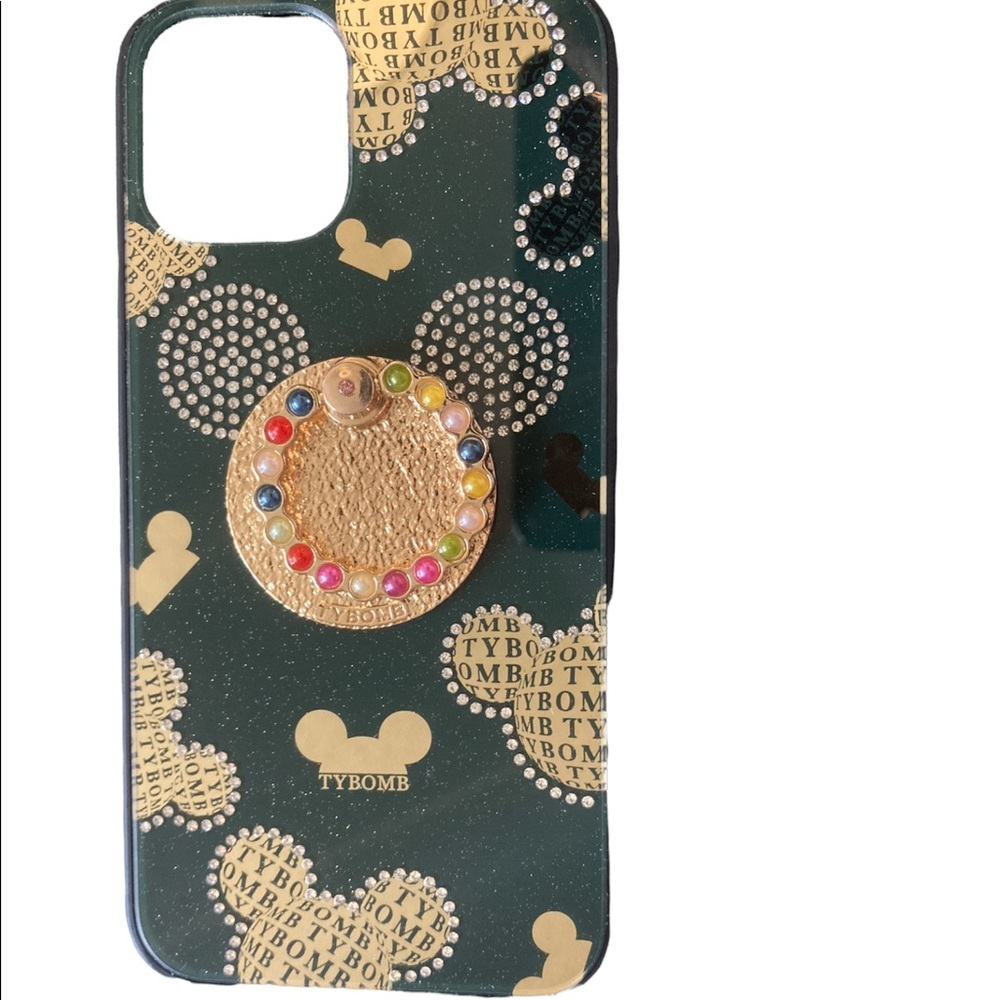 iPhone 12 Mirrored Mickey Mouse Cellphone Case